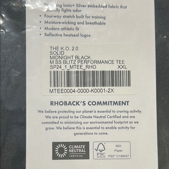 Rhoback Performance Tees - Picture 2 of 4